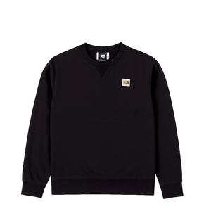 🖤 The North Face Heritage Patch Black Crewneck Sweatshirt – Women’s XL